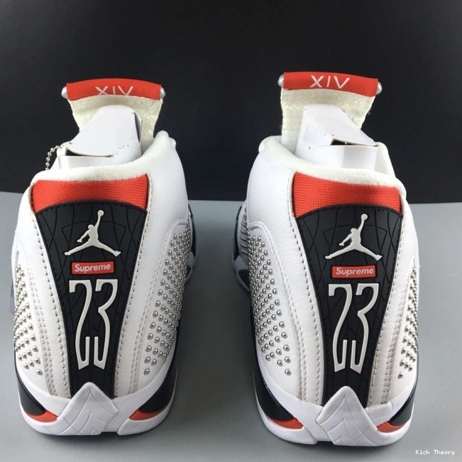 Kicked Out Shoe Store Jordan Retro Air 14 BV7630-106 White 0708